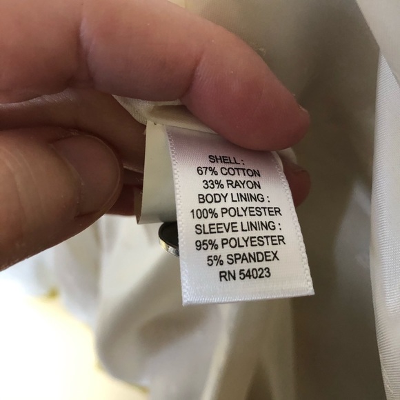 Banana Republic Goldenrod Blazer Size 8 - Picture 5 of 8